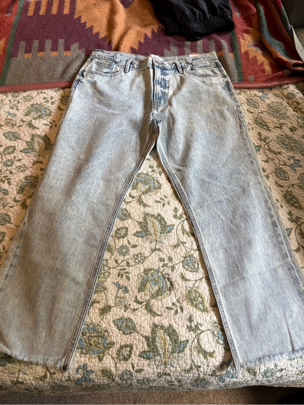 KanCan Light Wash Straight Leg Jeans - Light Blue